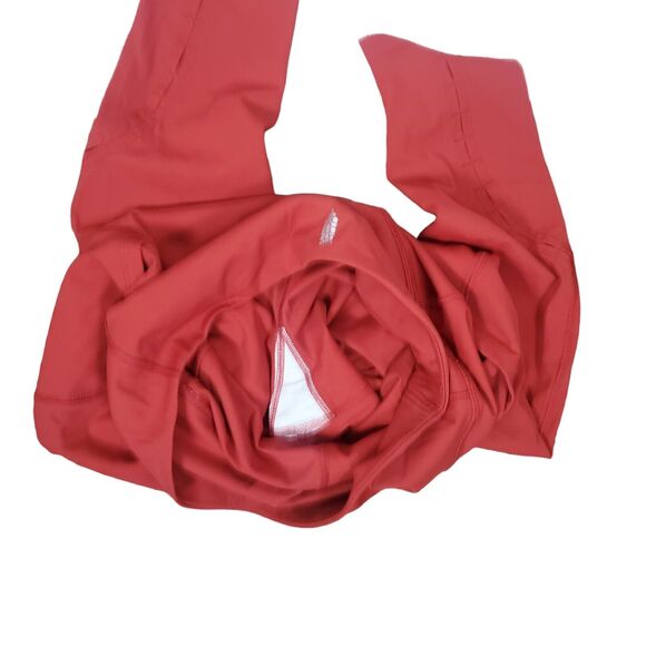 Free People Movement Legging Size L High Rise Deep Side Pockets Ankle Cutouts - Picture 9 of 16